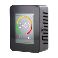 Indoor Carbon Dioxide Temperature and Humidity Monitor 3 in 1 Air Quality Meter juoda