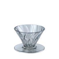 HARIO ALPHA DRIPPER TRITAN Kavos filtras Pagaminta Taivane Puodeliams (ADT-01-B) - - 1-2 white