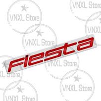 Car-Styling For Ford Fiesta Letter 3D Metal Stickers 3M Adhesive Backing Car Trunk GJD2 Body Emblem Auto Lettering Decals Accessories