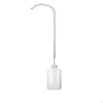 Press Watering Bottle with Bent Neck NarrowSpout Long Nozzle Flexible for