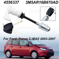 4556337 For Ford- Focus C-MAX 2003-2007 MK2 2004-2012 3M5AR16B970AD with 2 keys Car Hood Latch Lock Cylinder Repair Kit black