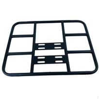 Rear Cargo Rack Heavy Strong Bike High Strength Luggage Carrier for Delivery Riders, black