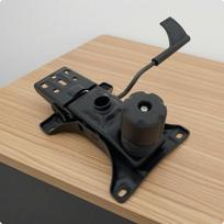 Butterfly Mechanism Heavy Duty Office Chair with Lever Swivel Tilt Base
