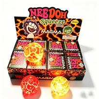 1-3 vnt. Nee Doh Magma Šviečiantys Suspaudžiami Kamuoliukai Vitrina Squishy Meteoritas Streso Atsarginis Fidget Žaislas Didmeninė Prekyba... black