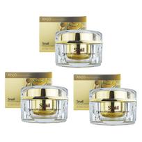 ANJO Snail Premium Cream Repair 50ml (3 Parinktys) #3PCS beige