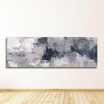 Sienų meno paveikslai svetainei, namų dekoras, plakatai ir spaudiniai, sienų menas, drobės tapyba, abstraktūs auksinės geltonos spalvos plakatai 60cm×150cm NoFrame