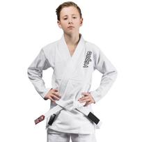 VENUM Contender Brazilian Gi with White Belt Kids' Jiu-Jitsu (White) (C1) balta