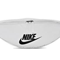 Nike Heritage Polyester Crossbody Bag Sling Bag Fanny Pack Regular Unisex White Casual BA5750-100 balta