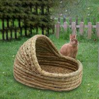 House Bed Toy Slipper Shaped Hut Cage Hamster Nest for Bunny Mice Chinchillas Pet Supplies 35cmx23cm beige