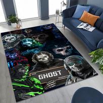 Klasikinis žaidimas Call of Duty Ghost Simon Animacinis Menas Kilimas Miegamajam Svetainei Sofai Namų Durų Kilimėlis Dekoras, Vaikams Neslystantis Grindų Kilimėlis 40x60cm( 15x23in )