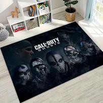 Klasikinis žaidimas Call of Duty Ghost Simon Animacinis Menas Kilimas Miegamajam Svetainei Sofai Namų Durų Kilimėlis Dekoras, Vaikams Neslystantis Grindų Kilimėlis 40x60cm( 15x23in )