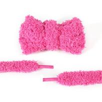Kurokin Mielos Mergaitiškos Dvigubo Sluoksnio 1,5 cm Pliušinės Šniūreliai Laisvalaikio & Riedlenčių Batai 150cm (1 pair) pink