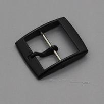 Plastikinė laikrodžio sagtelė Swatch dirželiui 16mm 19mm 20mm Laikrodžio dirželio smeigtuko sagtelė Moteriška Wen laikrodžio sagtelė Spalvingos silikoninės dirželio sagtelės Inside Size-20mm juoda