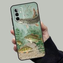 Lydekų Žuvies Masalų Dėklas Skirtas Samsung Galaxy A06 A16 A26 A36 A56 A53 A32 A52 A33 A13 A55 A35 A15 A14 A34 A54 A17 Samsung A73 5G gray
