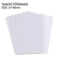 1~5pack Transparent Playing Card Cover 61x88mm 65x90mm Clear Protector Sleeve Holder Board Game ID Folder Photo Pouch Kit TMZ white