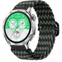 22mm 20mm Nylon Strap for Huawei Watch GT6/GT5 4 3 Pro 46mm Elastic Bracelet Belt for Samsung Galaxy Watch 7 6 classic 5 4 Band Strap width 20mm beige