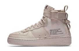 Nike SF Air Force 1 Mid Silt Red GS AJ0424-600 gray