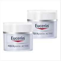 Eucerin Aquaporin Active Drėkinamasis kremas lengvas 50ml Set gray