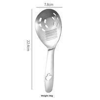 1Pcs Multifunctional Potato Masher With Slotted Spoon & Egg Separator, Durable Kitchen Gadget For Mashing Potatoes sidabras