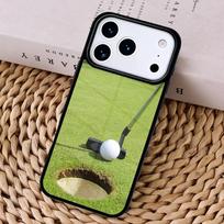 Sportinis Golfo Kamuoliukas Laukas Minkštas Telefono Dėklas Dangtelis Magsafe Belaidžiam Įkrovikliui Skirtas iPhone 17 Pro Max 16 14 13 12 11 15 Air iPhone 16 Pro