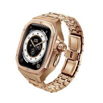 Prabangus modifikacijų rinkinys Apple Watch Ultra 2/Ultra 49MM Nerūdijančio plieno dirželis+Korpusas IWatch Series 49mm Priedams For 49MM Ultra 1 2