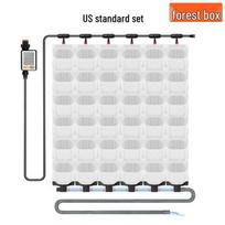Smart Irrigation Plant Wall Set: One Square Meter Balcony Flower Pot Garden white
