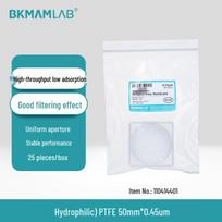 Bickman Hydrophilic PTFE Microporous Membrane for Water Filtration and Microorganism Sampling white
