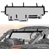 For Can-am Maverick X3 Max Turbo R RR 4x4 XMR XDS XRC XRS X DS RS 715006387 Clear Rear Windshield Net UTV Window 2017-2024 Rear Windshield gray