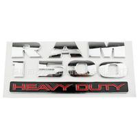 RAM 2500 HEAVY DUTY Car Label ABS Pickup Label RAM Door Label gray