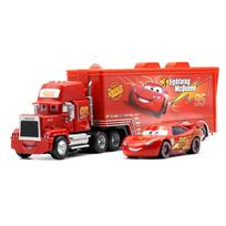 12 vnt./rinkinys Pixar Cars Žaibas Makvynas Džeksonas Stormas Materis PVC modelis Atgalinės traukos automobilio žaislas Vaikams Gimtadienio dovanų rinkinys