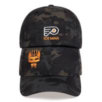 Madinga vyriška hip hop kepurė su uždariniu galu medvilninė beisbolo kepurė asmenybės siuvinėjimas kamufliažinės kepurės vyrams moterims snapback kepurės gorras 54-61CM black