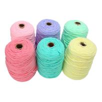 6 Rolls Tufting Yarn 8 Shares 437 Yards Each Fade Resistant Shrink Resistant Carpet Knitting Yarn Rug Yarn for Weaving