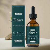 Flow+ limfos valymo lašai – 4-in-1 kasdienė limfos sveikata, natūralus detoksikacijos ir energijos skystas papildas 1pack