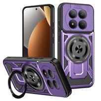 For Magsafe Wireless Charging Cover For Xiaomi Redmi Note 15 Pro+ Plus 5G Redmy Note15 Pro 4G Case Armor Magnetic Ring Fundas Redmi note 15 Pro 5G black