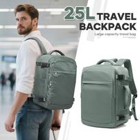 Under Seat Travel Backpack 40x30x20 Wizz Air Cabin Bag Convenient Laptop Bag for Men Outdoor Travel žalia