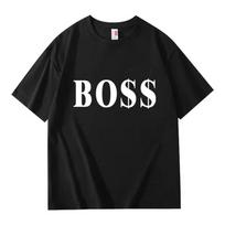 BOSS Dollar Print Black T-shirt M black