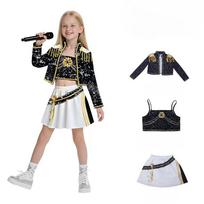 Zoey Rumi Mira Cosplay Kostiumas Kpop Moterys Merginos Helovinas Karnavalas Suaugę Vaikai Vaikas Šventė Vaidmenų Žaidimo Apranga 160cm black