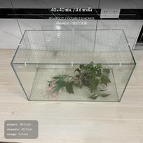 Akrilinis akvariumo dangtis, Apsaugos nuo iššokimo tinklelis, Galima pjauti savarankiškai, Įvairių dydžių, Su laikikliais 30x17cm 40x40cm