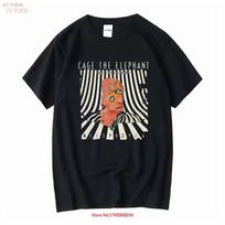 Vtg Cage The Elephant Band Cotton Black All Size T Shirt Vintage Slightly Soft Stylish Graphic Versatile Vintage 4XL white