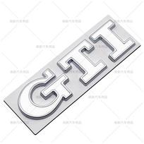 3D Metal Car trunk Badge Stickers Emblem for VW golf GTI mk2 mk3 mk4 mk5 mk6 N96  mk7 mk8 Polo Badge Accessories white