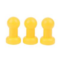 Batuto kepuraitės stiebo priedai vaikiški stulpai keičiasi dalis. A1 yellow
