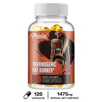 Pslalae Acetyl L-Carnitine Green Tea Caffeine Capsules 120 Count — Capsimax Black Pepper Formula 120*1