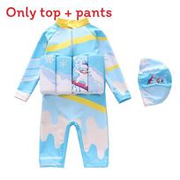 Childrens Shark Cartoon Float Suit With Polyester Material For Swimming And Water Sports Snow Bear,2XL(Child)