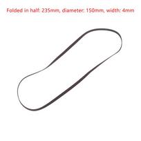 5 mm/4 mm kasetinės juostos mašinos pavaros diržas Guminis patefono perdavimo diržas Atsarginės dalys Grotuvas Phono Juosta 235mm