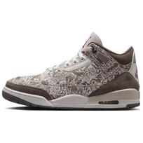 Jordan Air Jordan 3 Vintažiniai krepšinio batai Unisex Žemi Balti/Rudi JA1369-001 42.5 gray