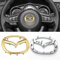 ABS Automobilio Vairo Rato Centrinis Emblemos Ženklelis Mazda logotipui CX5 RX7 Atenza Axela 3 2 5 CX3 MX3 MX5 CX4 CX9 CX7 RX8 Protege Speed 6