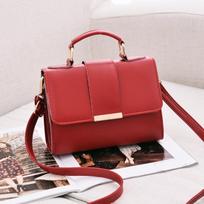 Moteriškos mados rankinės PU pečių krepšiai Moteriški „Crossbody“ mini krepšiai moteriški vakariniai krepšiai 20*8*15cm red