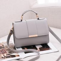 Moteriškos mados rankinės PU pečių krepšiai Moteriški „Crossbody“ mini krepšiai moteriški vakariniai krepšiai 20*8*15cm gray