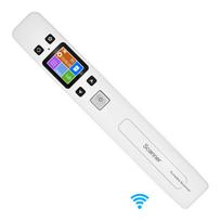 Nešiojamas rankinis lazdelinis dokumentas/knyga/vaizdų skaitytuvas 1050DPI raiška didelės spartos nuskaitymas A4 WiFi Function