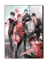 Anime Slam Dunk Plakatas Ir Spaudiniai Japonijos Filmas Drobės Tapyba Žaisti Krepšinį Sienos Paveikslas Berniuko Vaikų Kambariui Namų Dekoravimas 40x60cm No Frame